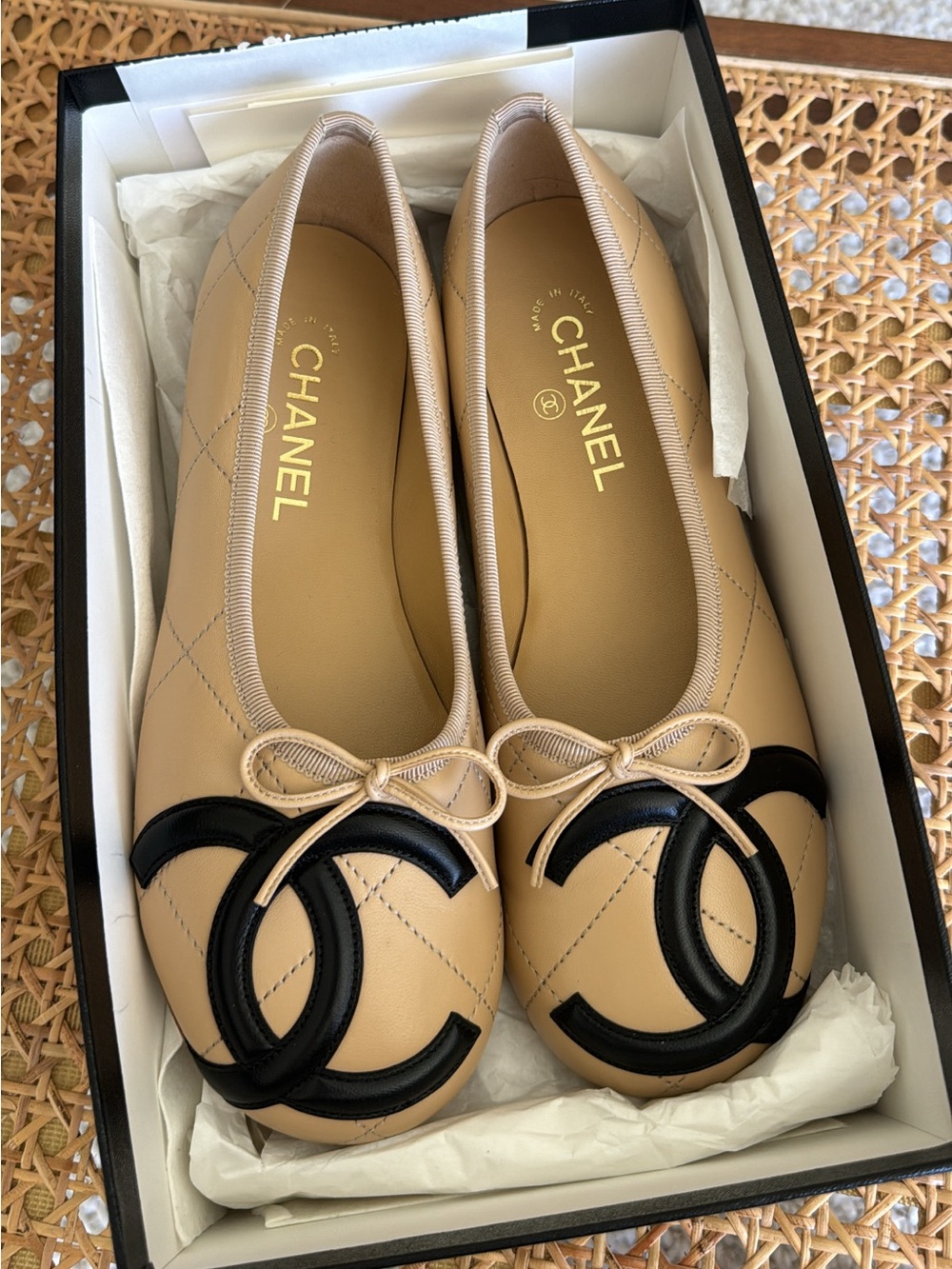 CHANEL Cambon Ballerinas